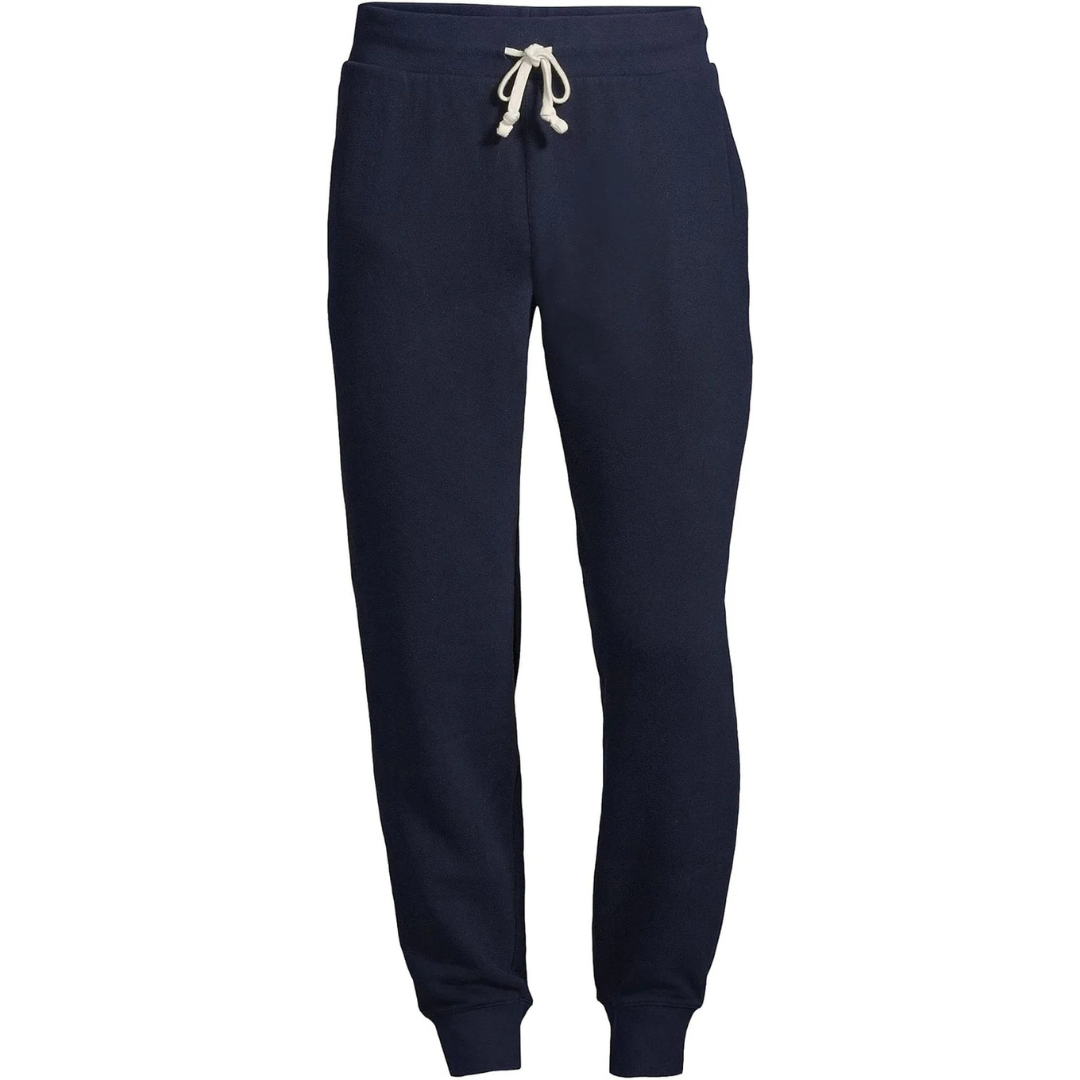 Lands' End Men's Serious Sweats Jogger Pant - Navy 507211