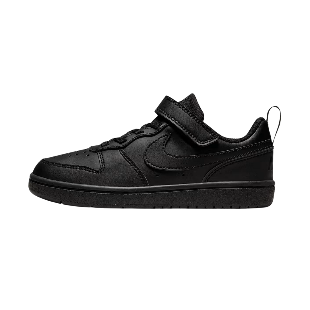 Nike Little Kids' Court Borough Low Recraft Shoes – Black DV5457-002