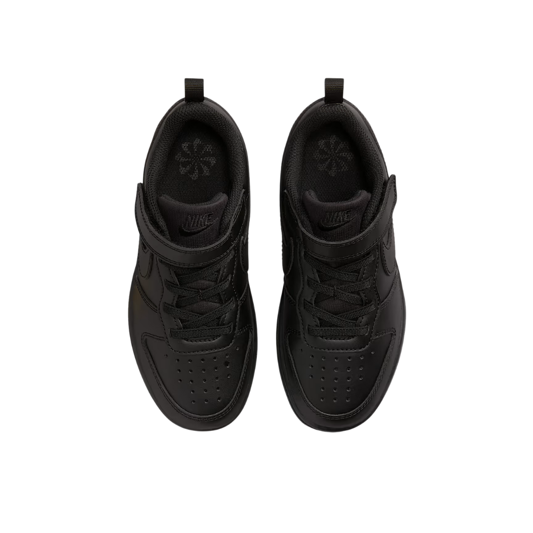 Nike Little Kids' Court Borough Low Recraft Shoes – Black DV5457-002
