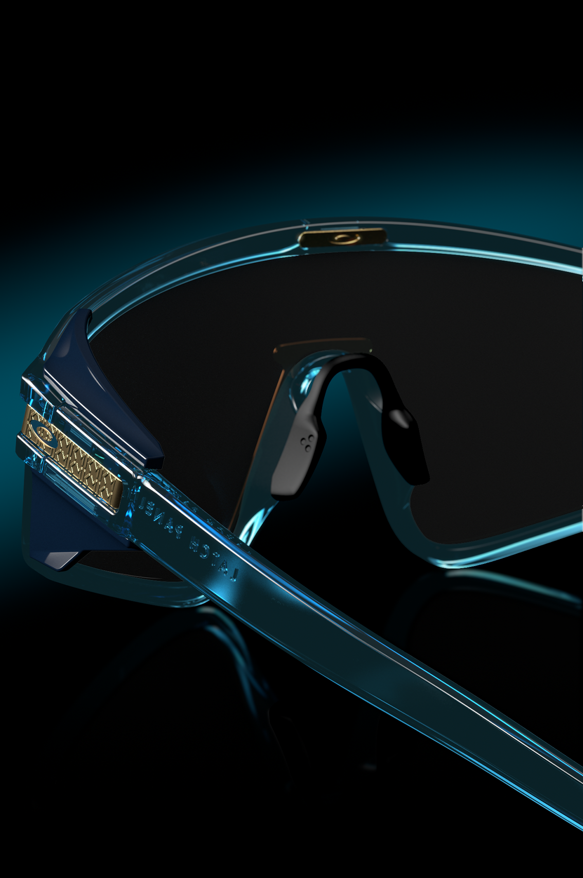 Oakley Kylian Mbappé Signature Series Latch Panel Prizm Tungsten Sunglasses