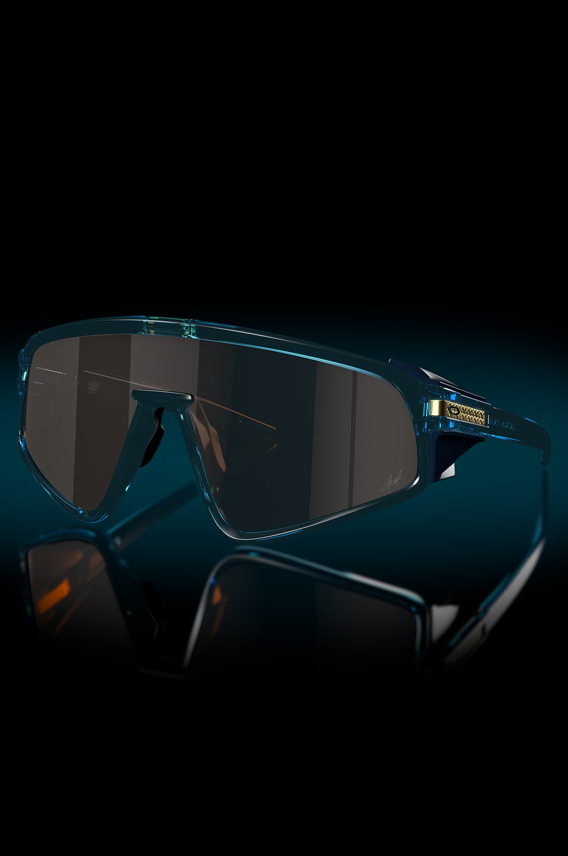 Oakley Kylian Mbappé Signature Series Latch Panel Prizm Tungsten Sunglasses