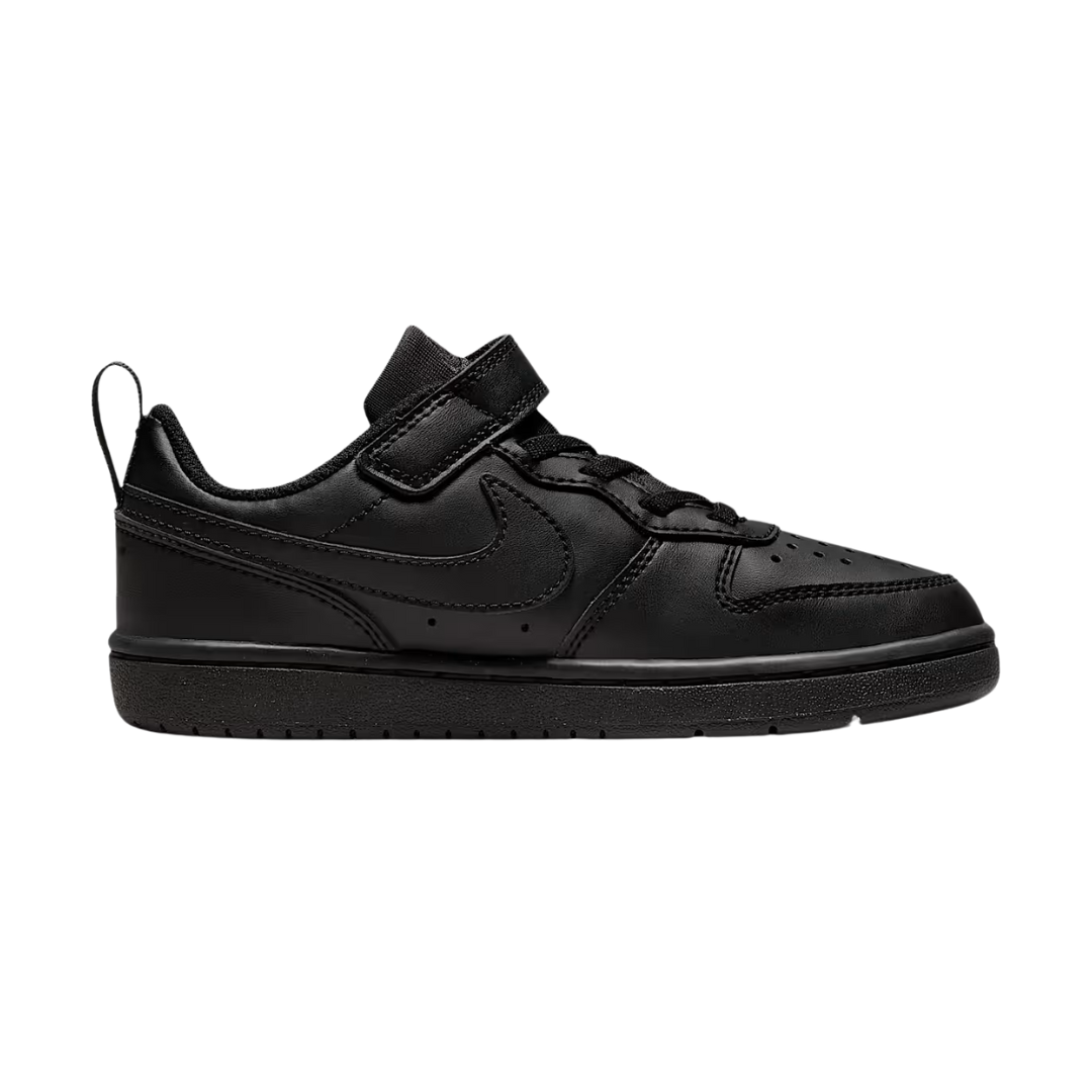 Nike Little Kids' Court Borough Low Recraft Shoes – Black DV5457-002