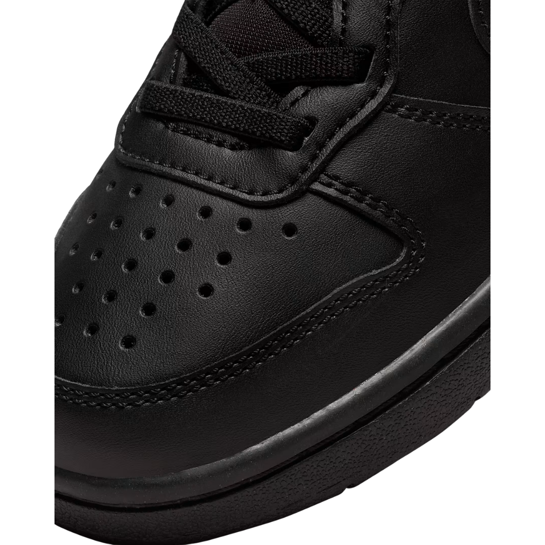 Nike Little Kids' Court Borough Low Recraft Shoes – Black DV5457-002