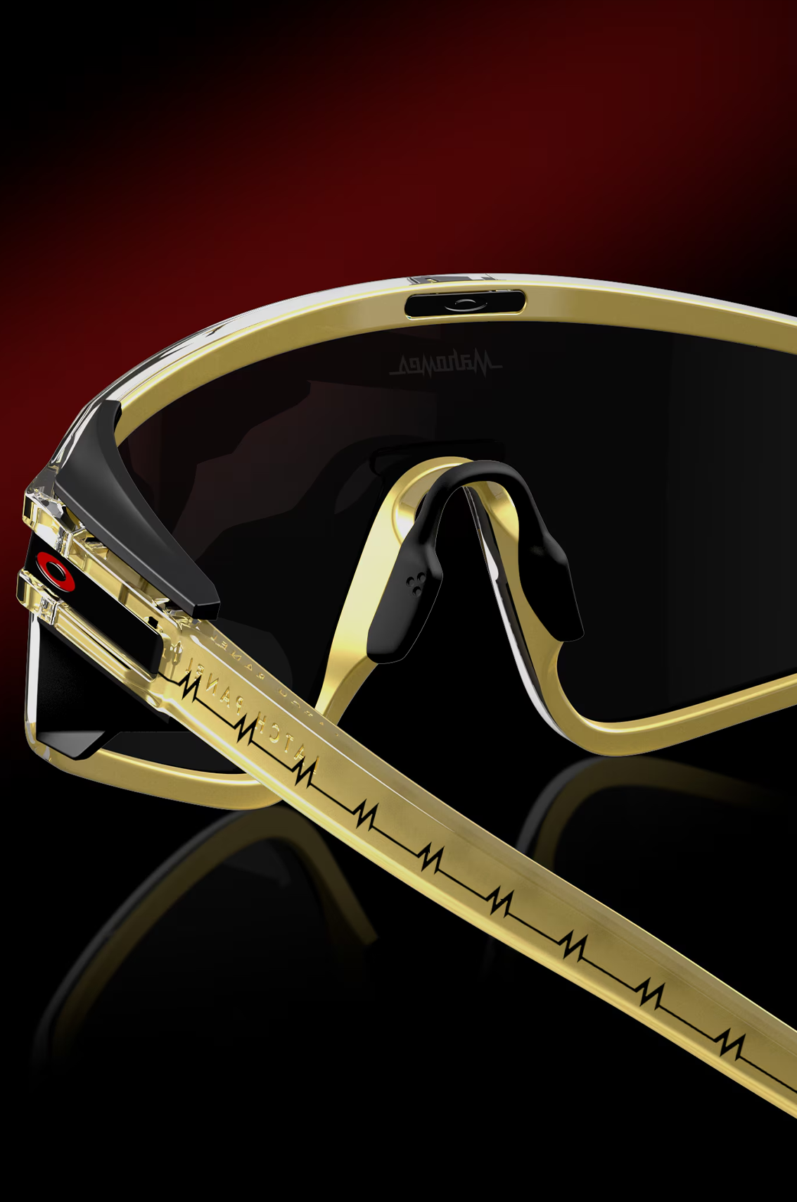 Oakley Latch Panel Patrick Mahomes II Collection Prizm Black Sunglasses